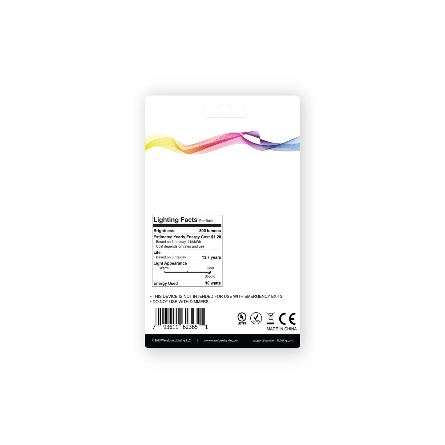 NorthLux™ 95 CRI A19 LED Bulb for Art & Studio