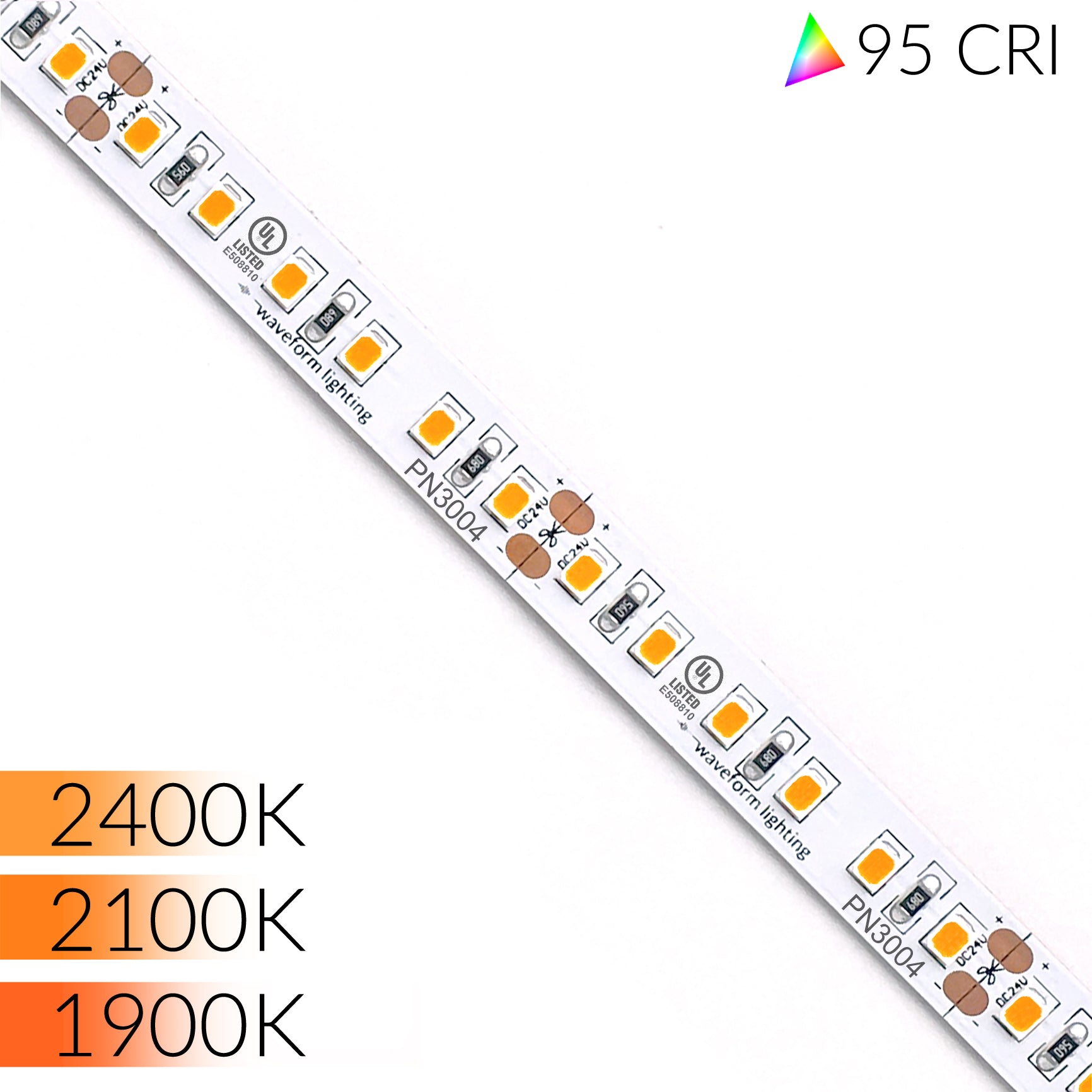 Centric Warm™ Led Strip Lights Waveform Lighting 4419