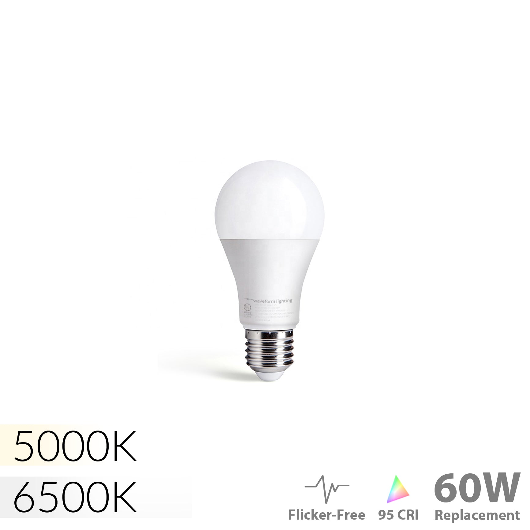 NorthLux™ 95 CRI A19 LED Bulb for Art Studio