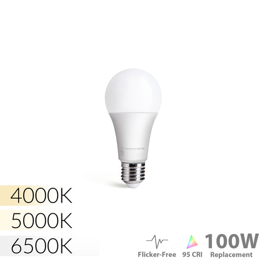 CENTRIC DAYLIGHT™ Full Spectrum Flicker-Free A21 15W LED Bulb