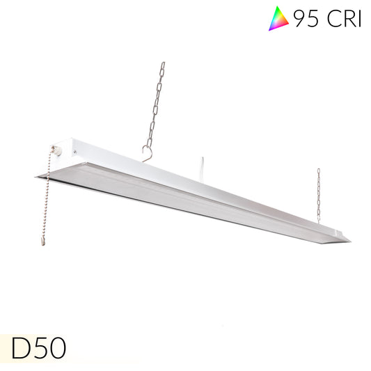 D50 Lighting™ 5000K LED Shop Light Fixture for Color Matching (ISO3664:2000)