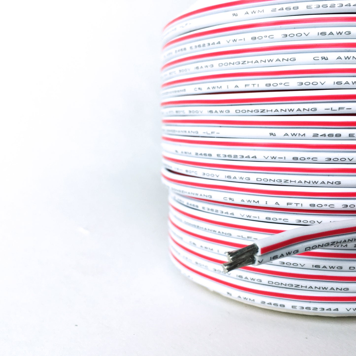16 AWG Wire for LED Strip Lights - 33 ft / 10 meters