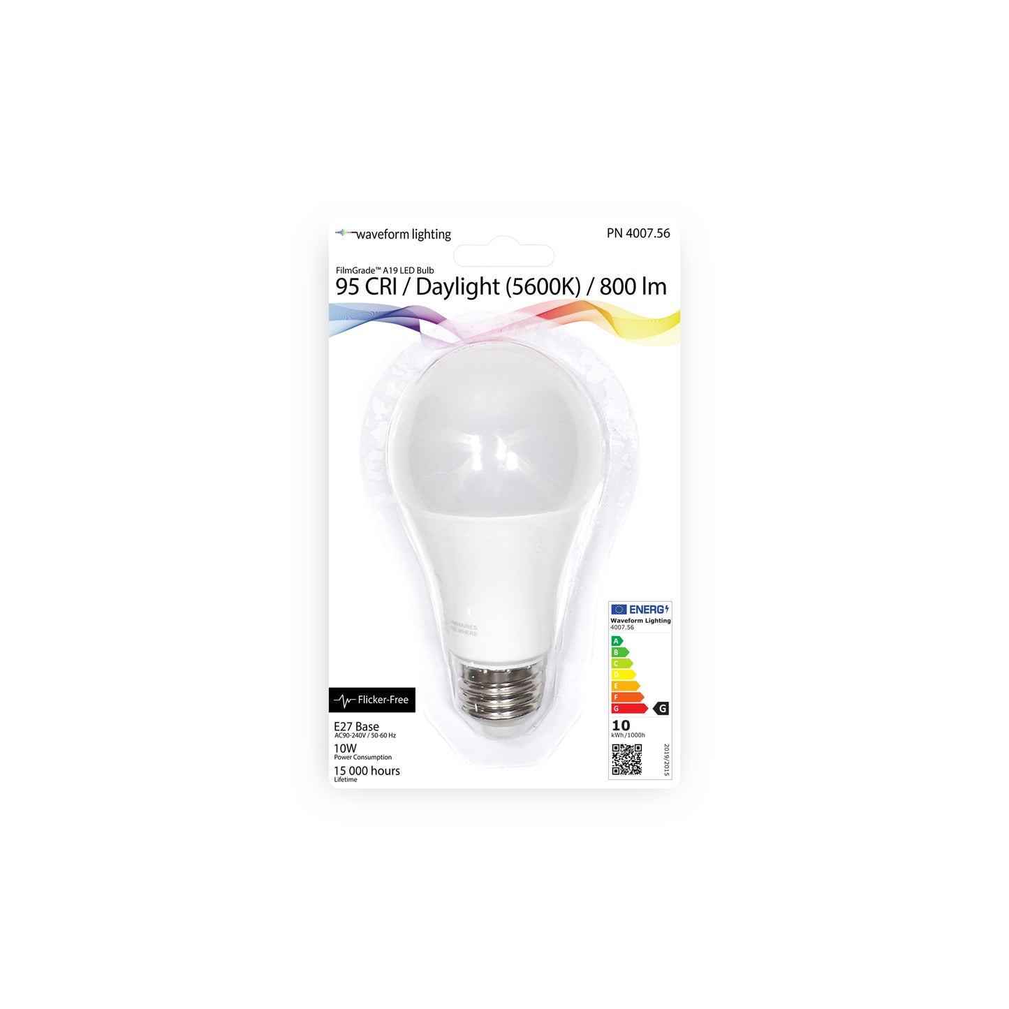 FilmGrade™ Flicker-Free A19 LED Bulb