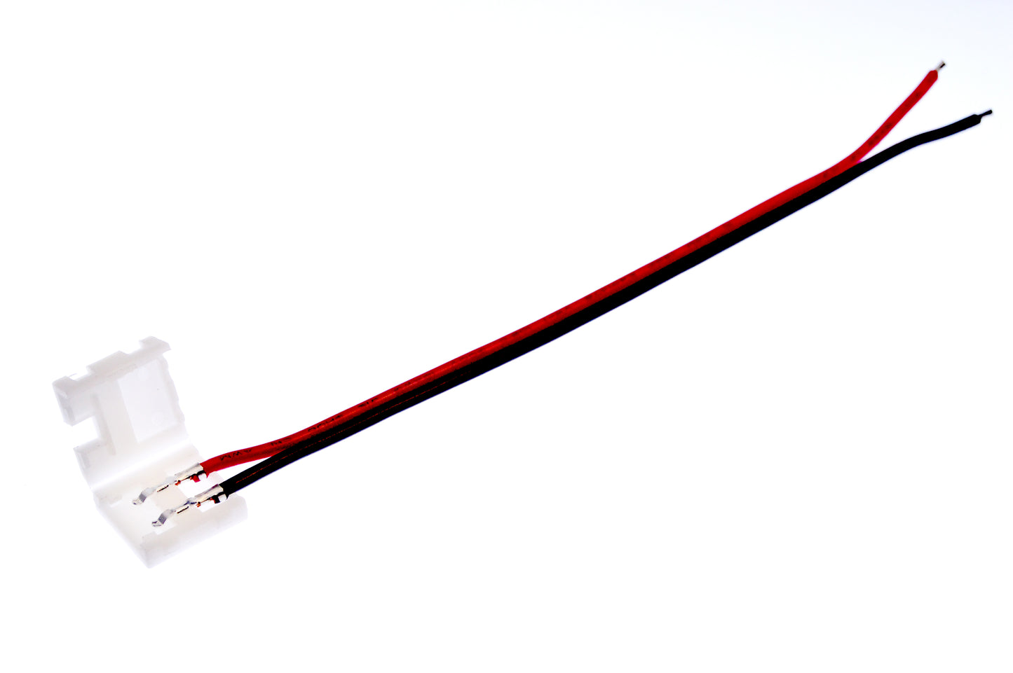 PN 3070 | LED Strip to Wire | Solderless Connector Cable for Single Color LED Strip - 10 PACK