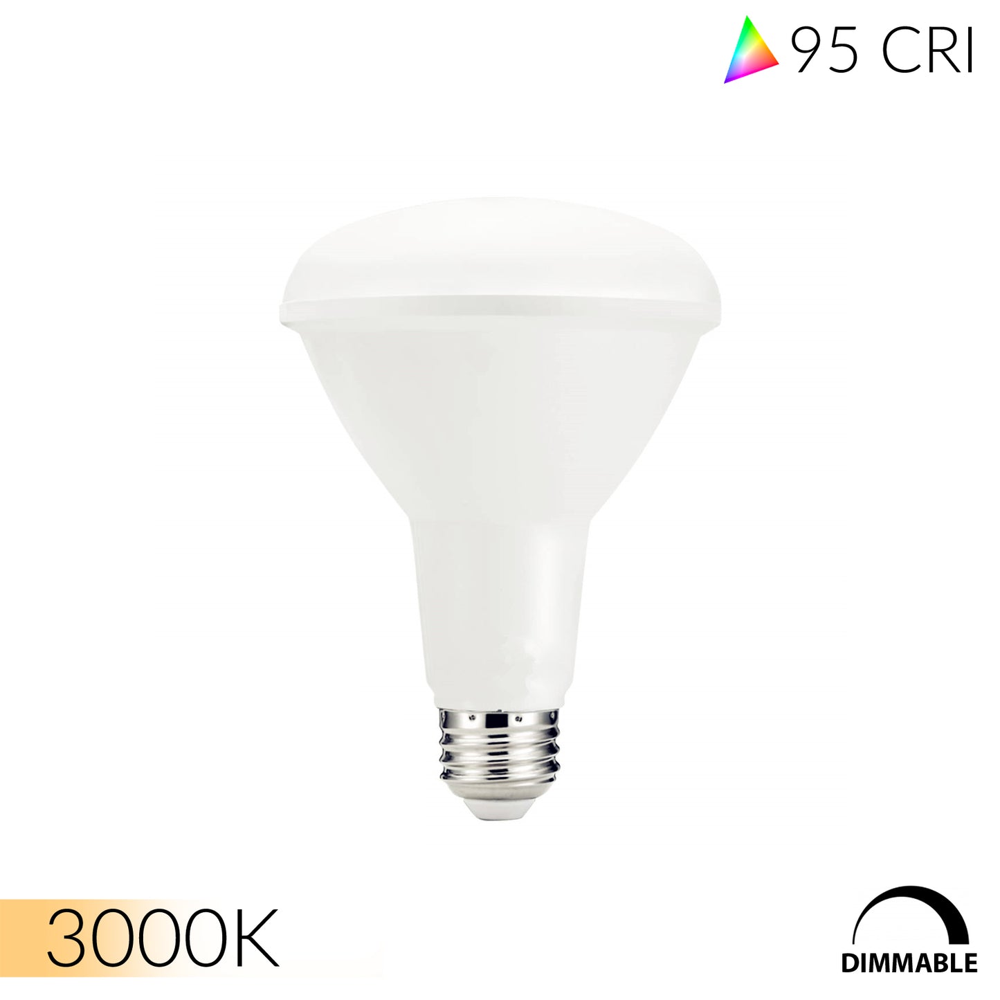 Ultra High 95 CRI E26 BR30 LED Bulb for Home & Residential