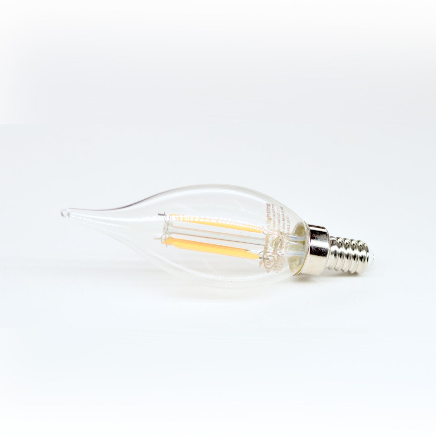 Ultra High 95 CRI Candelabra LED Filament Bulb for Home & Residential