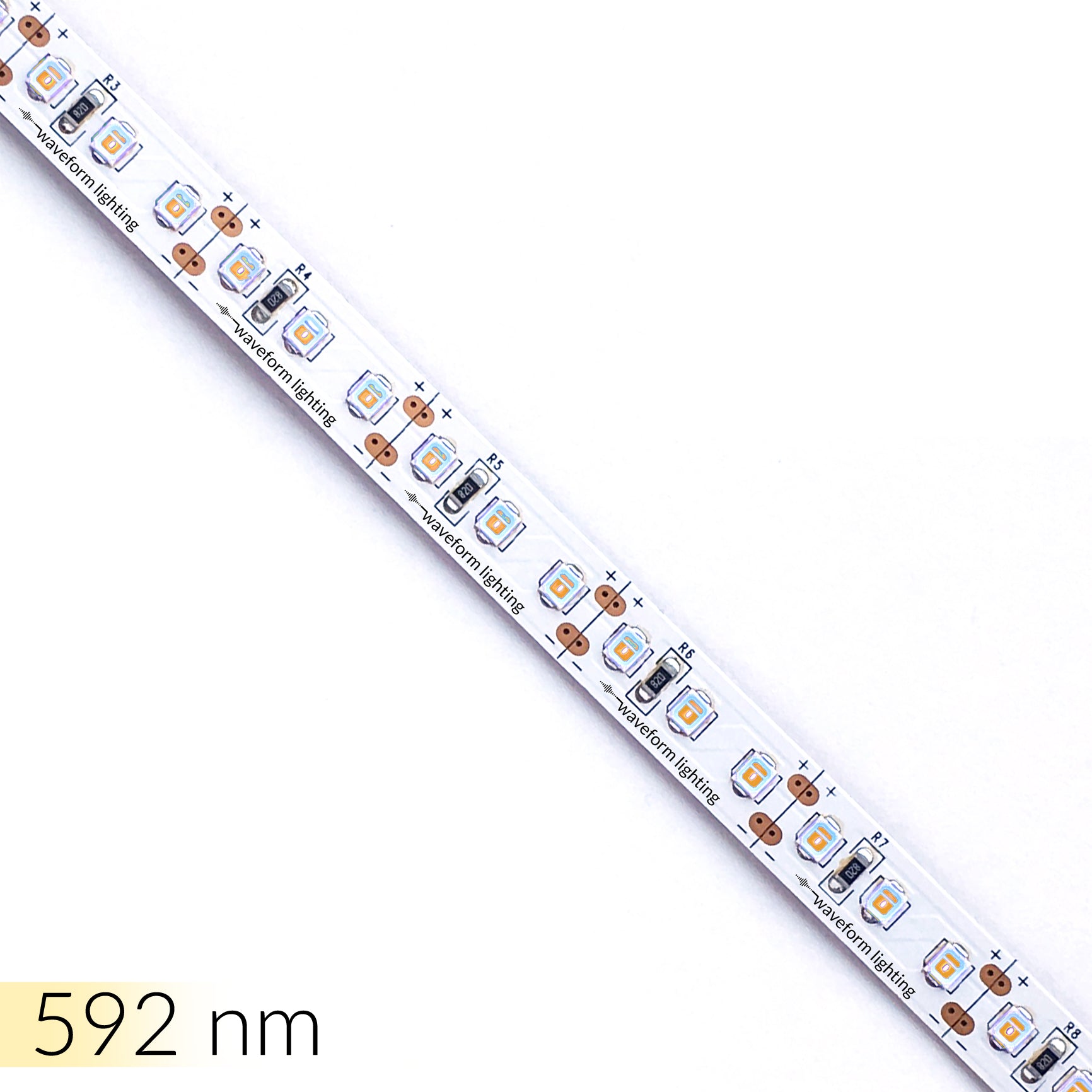 SimpleColor™ Amber LED Strip Lights – Waveform Lighting