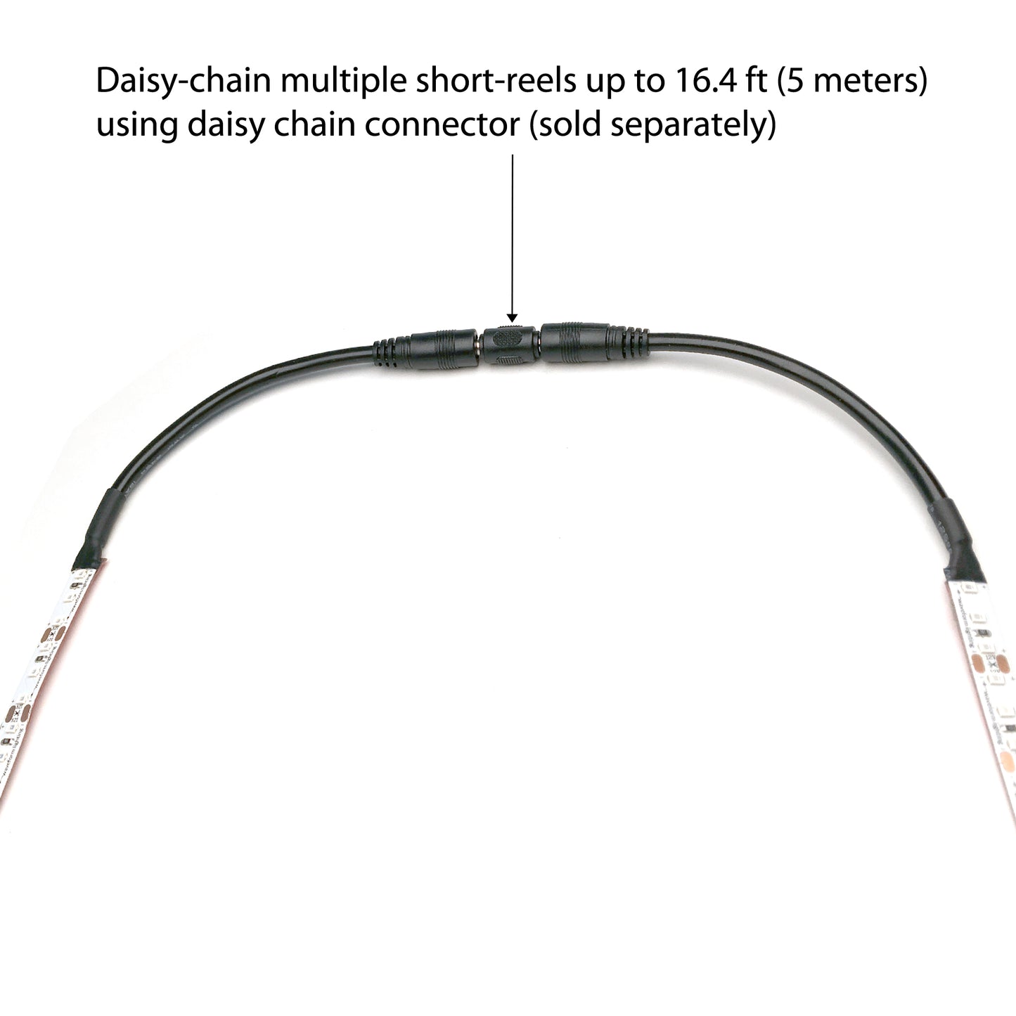 PN 7096 | Daisy-Chain DC Connector for UV LED Strips